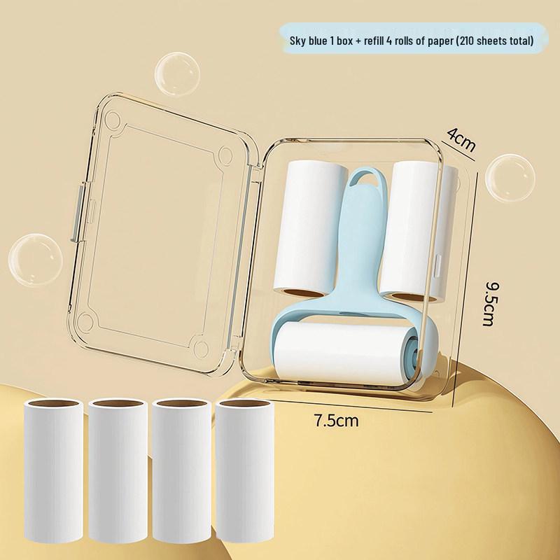 Compact Lint Roller: Household Hair & Clothes Removal Tool