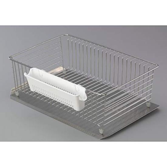 Dish Drainer for 2 Hooks White Knives, Included,
