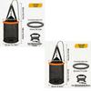 Durable Mesh Foldable Fishing Basket Bait Container Live Fish Net  Shrimp Keeper