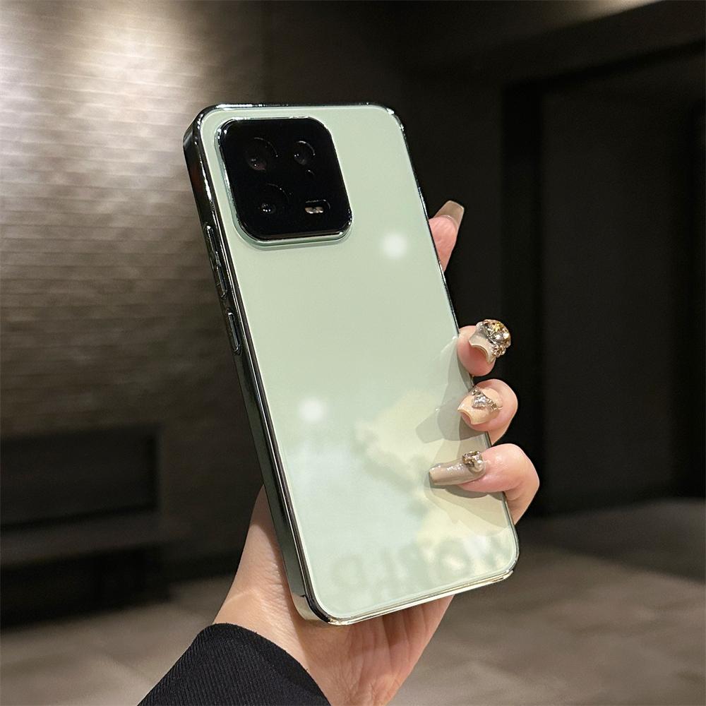 

Розкішний Глянцевий Загартований Скляний Захисний Чохол Для Xiaomi 14 13 Pro 14Pro 6D Покриття Броня Керамічний Кристалічний Захист Лінзи for Xiaomi 13Pro