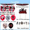 Head Siren Cartoon Cat Horror Theme Birthday Party Balloon Banner Topper Cake