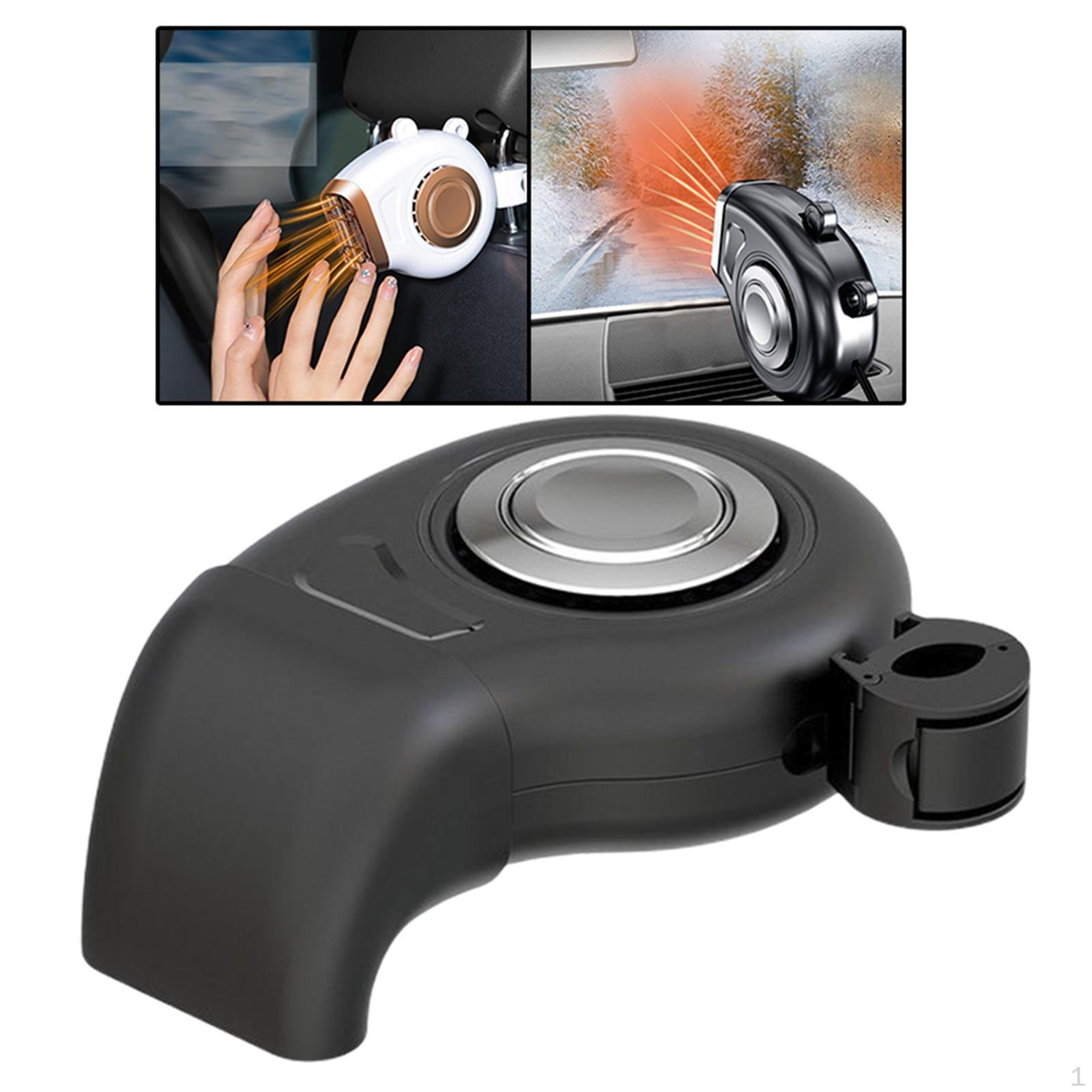 Car Heater 150W Rear Seat 24V Black