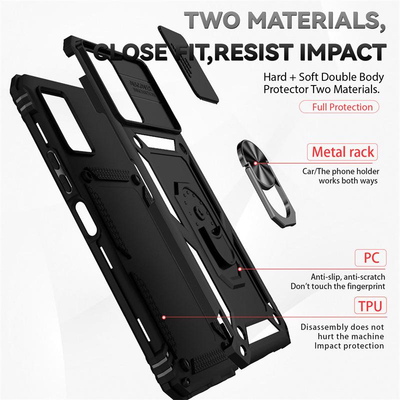 Suitable for the new Vivo Y21 sergeant ring anti-drop mobile phone case vivo Y20 window push two-in-one protective case