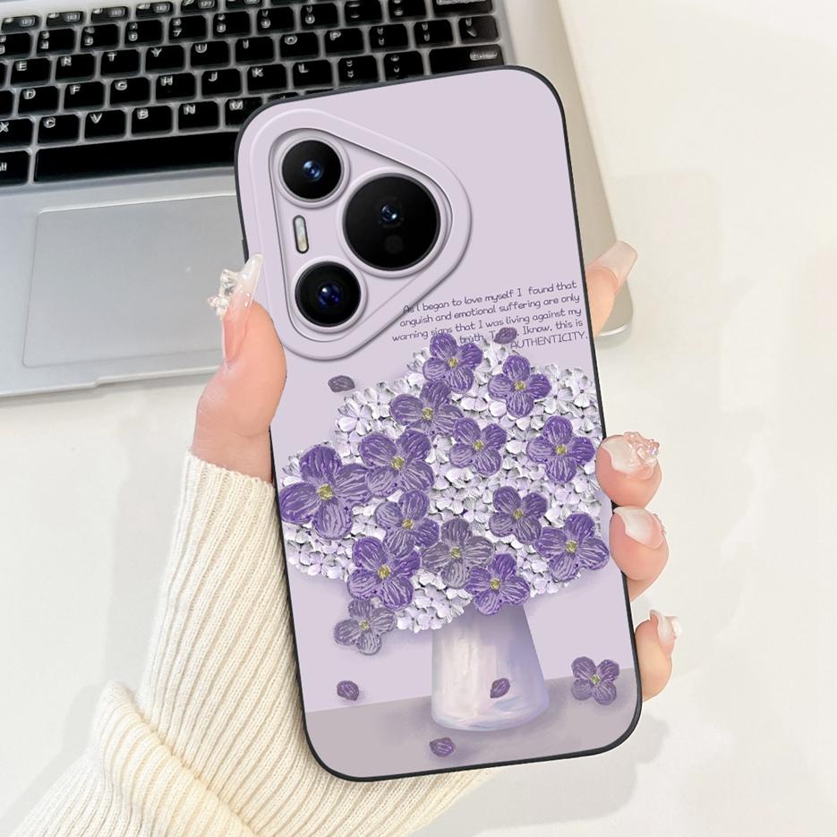 For Huawei Pura 70 Pro 5G Case Cute Cartoon Cover Shockproof Soft TPU Phone Cases For Huawei Pura 70 Pro Plus Pura70 Pro+ Fundas