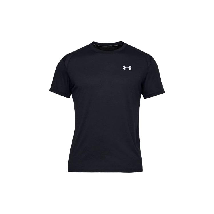 Men s Under Armour Streaker Series Running Sports Short Sleeve Black 1326579-001 M