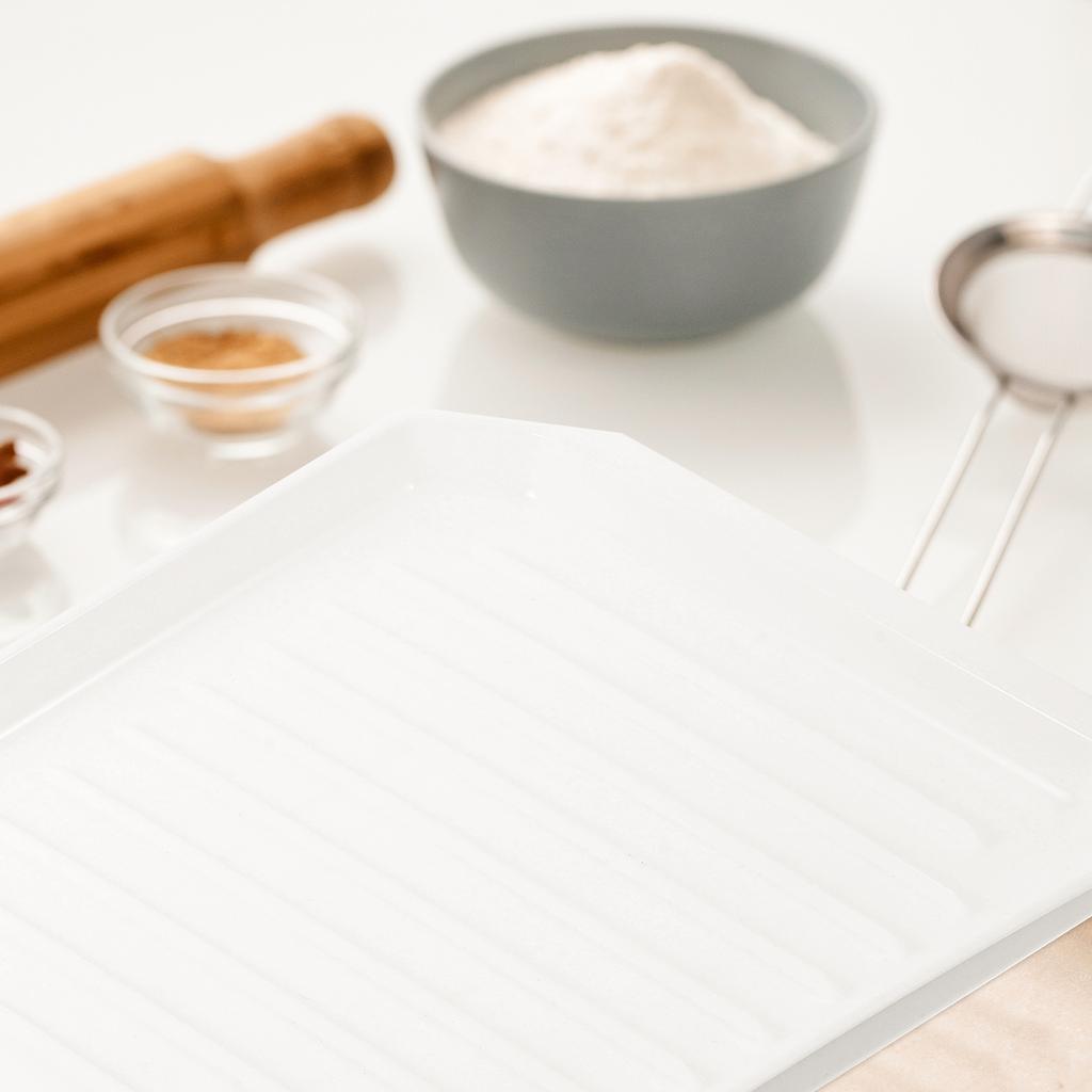 Microwave Bacon Pan Silicone Tray Cooker Multifunction Heating for Baking Oven Pp Plate