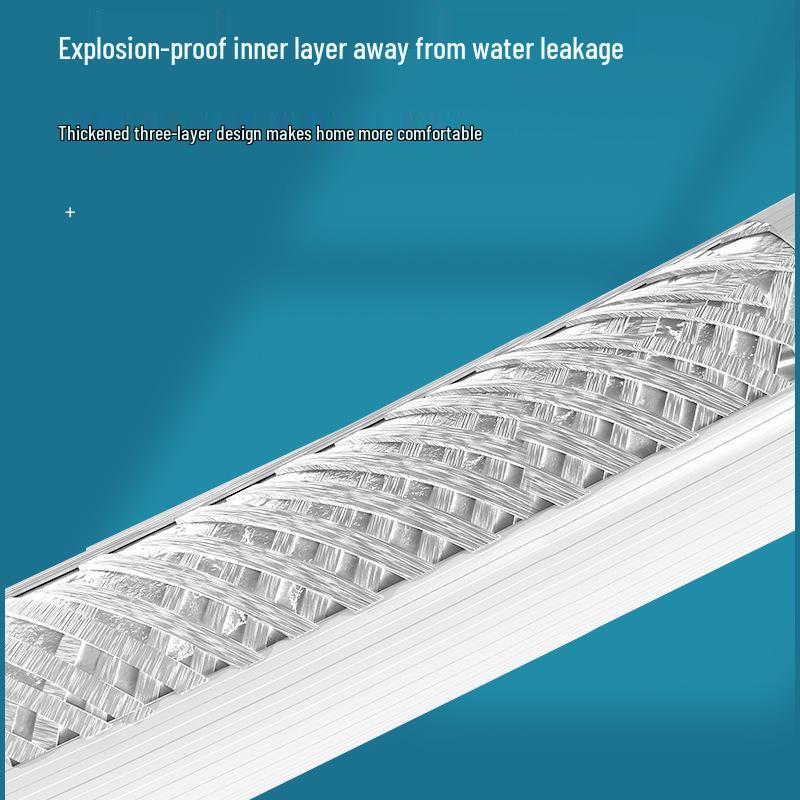 Universal Washing Machine Water Inlet Hose with 4-Point Copper Connector, PVC, for Automatic Pulsator Drums