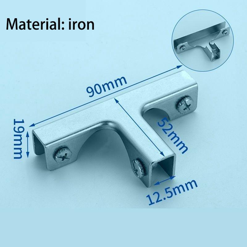 Glasklemmenbeschläge aus Edelstahl 304, rechtwinklige LT-Beschläge, Hardware-Befestigung