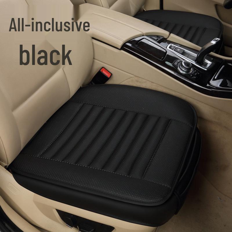 

Бесспиночный Нескользящий Чехол на Сиденье Автомобиля из Бамбукового Угля - Универсальный Размер для Четырех Сезонов One Full Front Seat кофейный