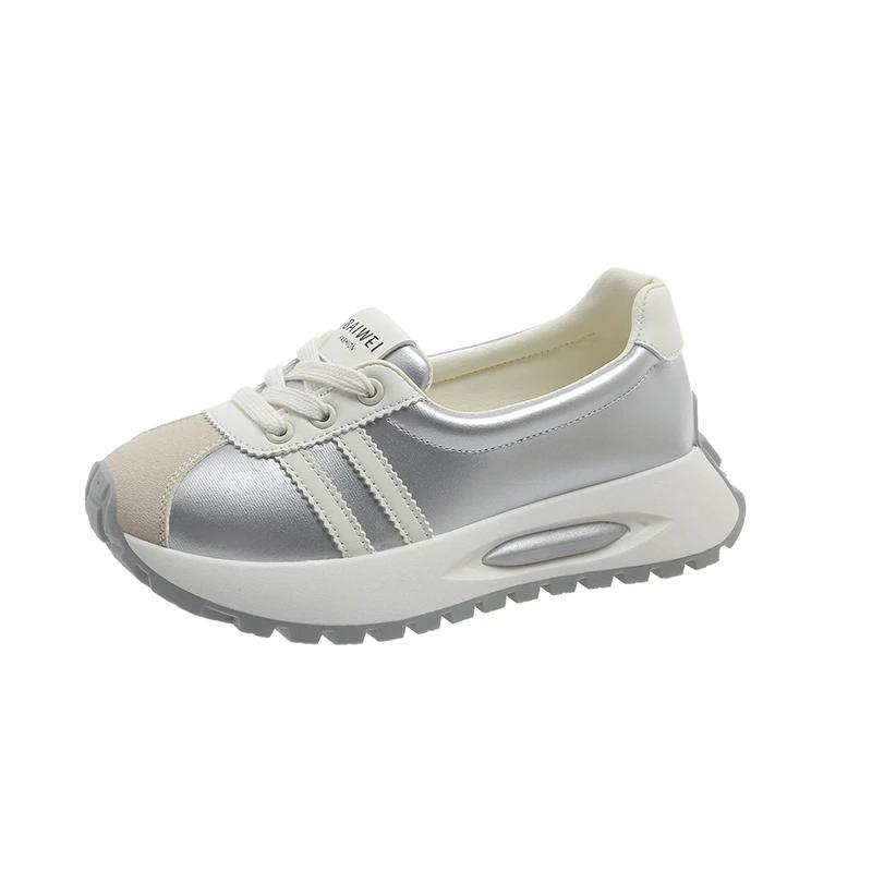 Cross Tieed Mělké Patchwork Lodičky Čtvercová výška špičky Zvyšující se Retro Mary Janes Ležérní Baletní boty Žena Trend Léto