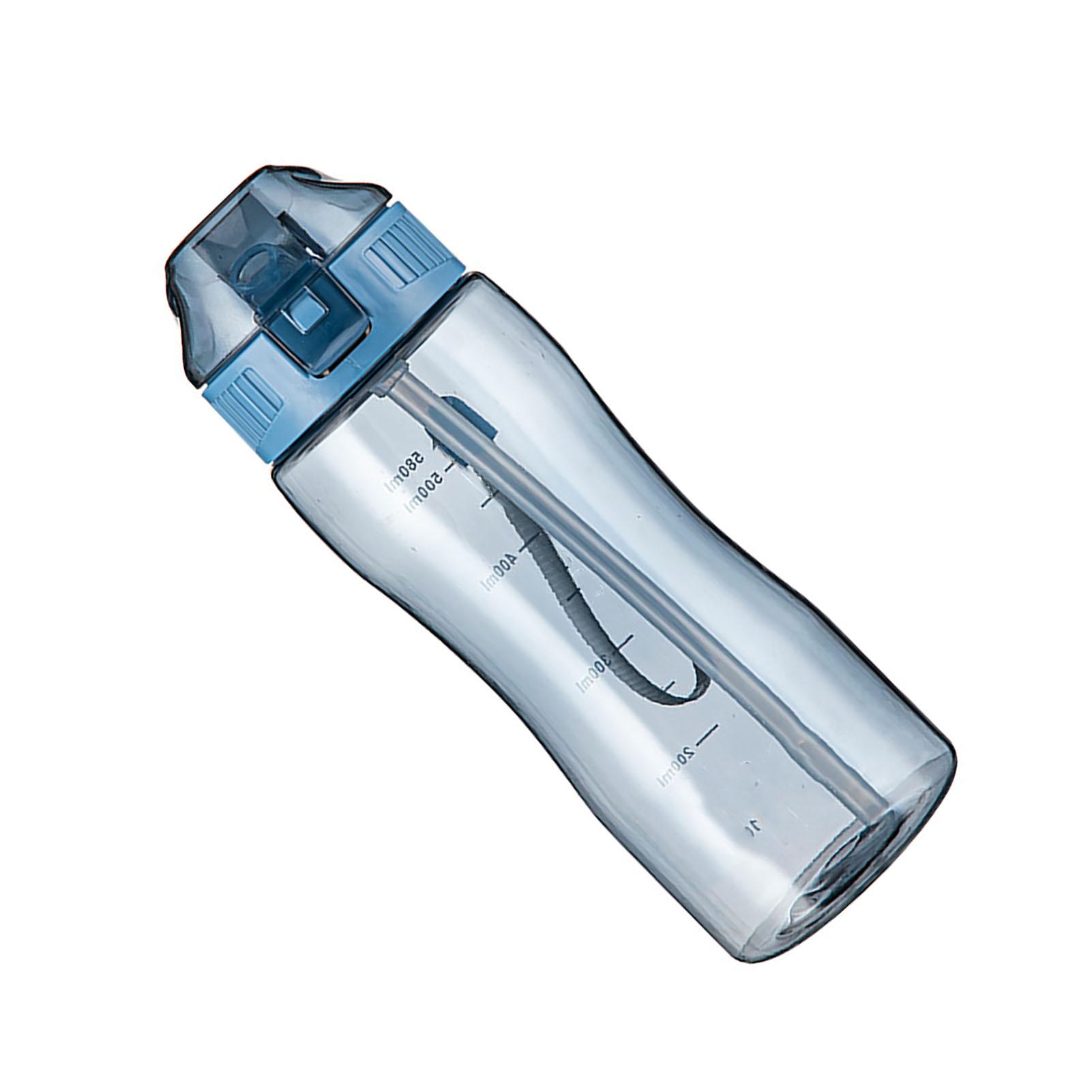 

Мотивационная бутылка для питья Портативная Защита от падений 580 мл ПК Спортивная бутылка для улицы Студенты Взрослые