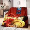 Luffy D Print Blanket Warm Comfortable Flannel Blanket Suitable for Bedrooms,Sofas, Beds,Chairs,Travel -QIAO40