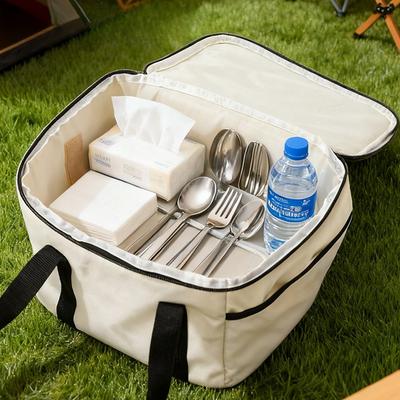 Multi-functional Hand-held Outdoor Storage Bag Portable Camping Picnic Insulation Preservation Bags Large-capacity Hand-held Bag