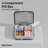 4/7 Grids Pill Box Organizer Food Grade PP Travel Pill Container Medicine Storage Case  For Travel