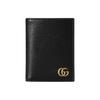 GG Marmont Leather Wallet Mens Black