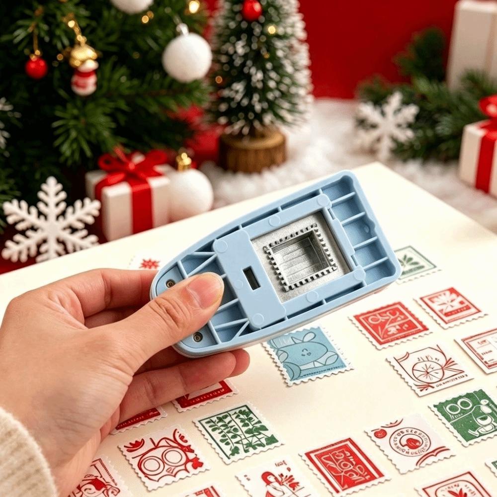 Handheld Stamp Cutter Large Paper Crafting Tool DIY Tools Stamp Hole Puncher Card Making