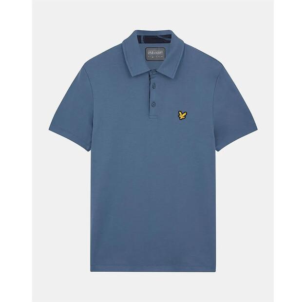 

Lyle & Scott Contour Placket поло с короткими рукавами XL