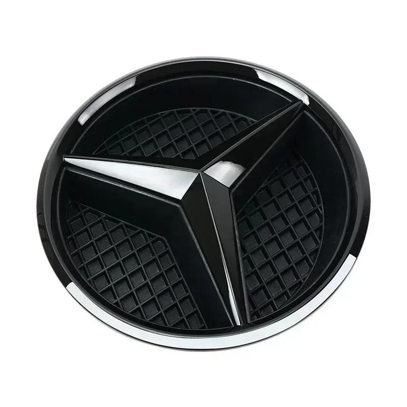 Hub Cap Star Badge Front Grill Car Logo Car Grill Emblem Accessories Fit For Mercedes Benz VIANO SLK CLS CLA GLK GLA W20E W212 A B C W20