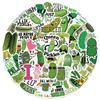 50PCS Cartoon Pickle Stickers - Waterproof Decor for Luggage, Notebook & Guitar RecordingYourLife Store