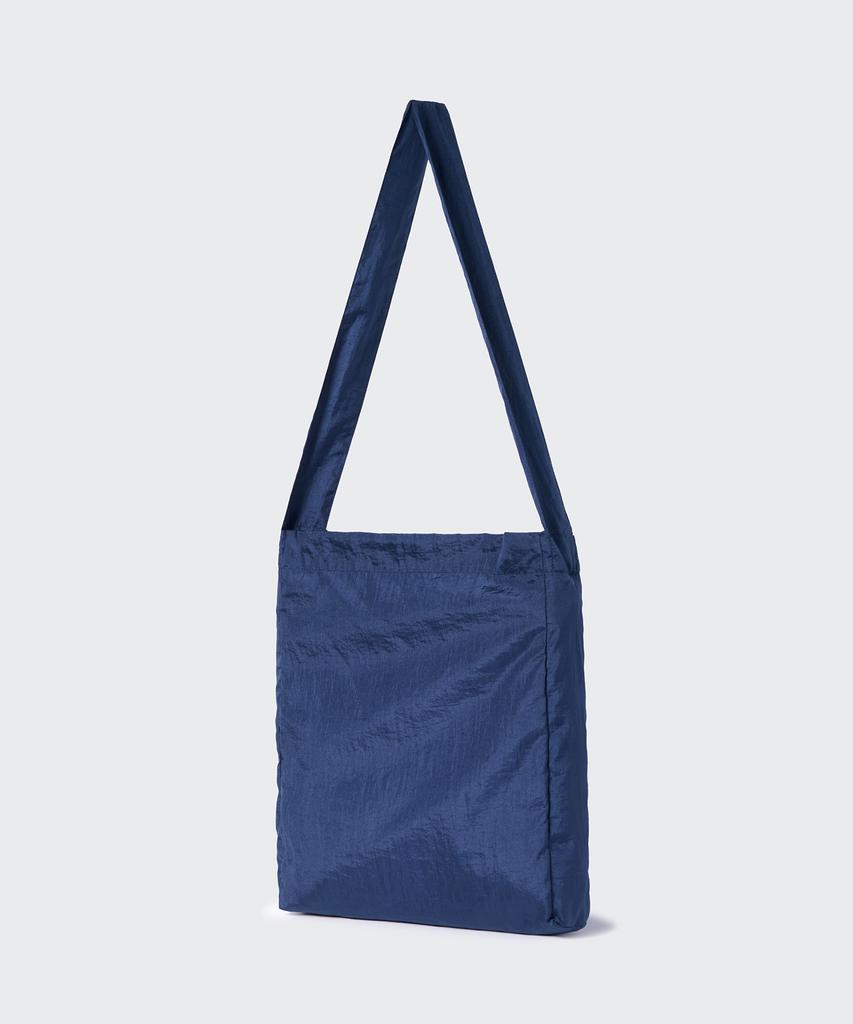 Musinsa Standard Crinkle Micro Packable Shoulder Bag [Ink Blue]