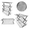 1PC Cooling Rack 45x28x5cm 3-Tier Collapsible Cooling Rack For Baked Goods - Space-Saving & Easy To Clean Baking Kitchen Tools