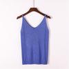 Glänzendes Pailletten-Strick-Camisole-Westen-Top für Damen