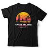 Jaws T Shirt Amity Island Welcomes You Unisex Shark 1975 Retro Vintage Horror
