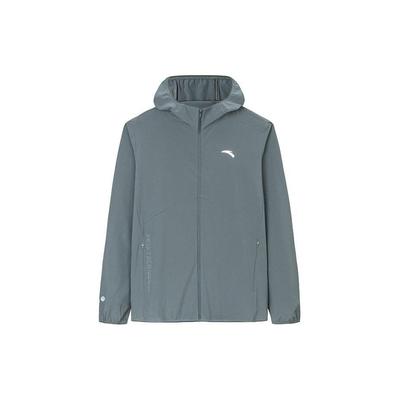 Training Series Sports Hooded Breathable Comfortable Long Sleeve Sun Protection Shirt Men Tops Dark-Gray 952427606-4