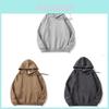 Amerikanischer Herbst Winter Lockerer Hoodie Für Damen Aus Dickem Baumwollmaterial Für Freizeitkleidung