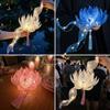Handmade Glowing Floating Lotus Light Ancient Style Mid-Autumn Festival Lantern  Photography Props