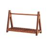 1:12 Dollhouse Miniature Bread Rack Cake Stand Rack Food Storage Shelf Wooden Kitchen Furniture Model DollHouse Decor Accessory