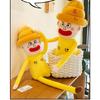 Uncle Smelly Funny Plush Toy Fashion Girl Pillow Home Sofa Doll Decoration