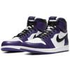 Air Jordan 1 Retro High OG Court Purple 2.0 Sneakersy Unisex Biały Czarny 555088-500
