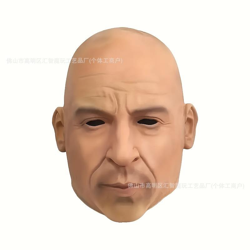 Hot-selling Halloween masks for the elderly, realistic and funny old man headgear