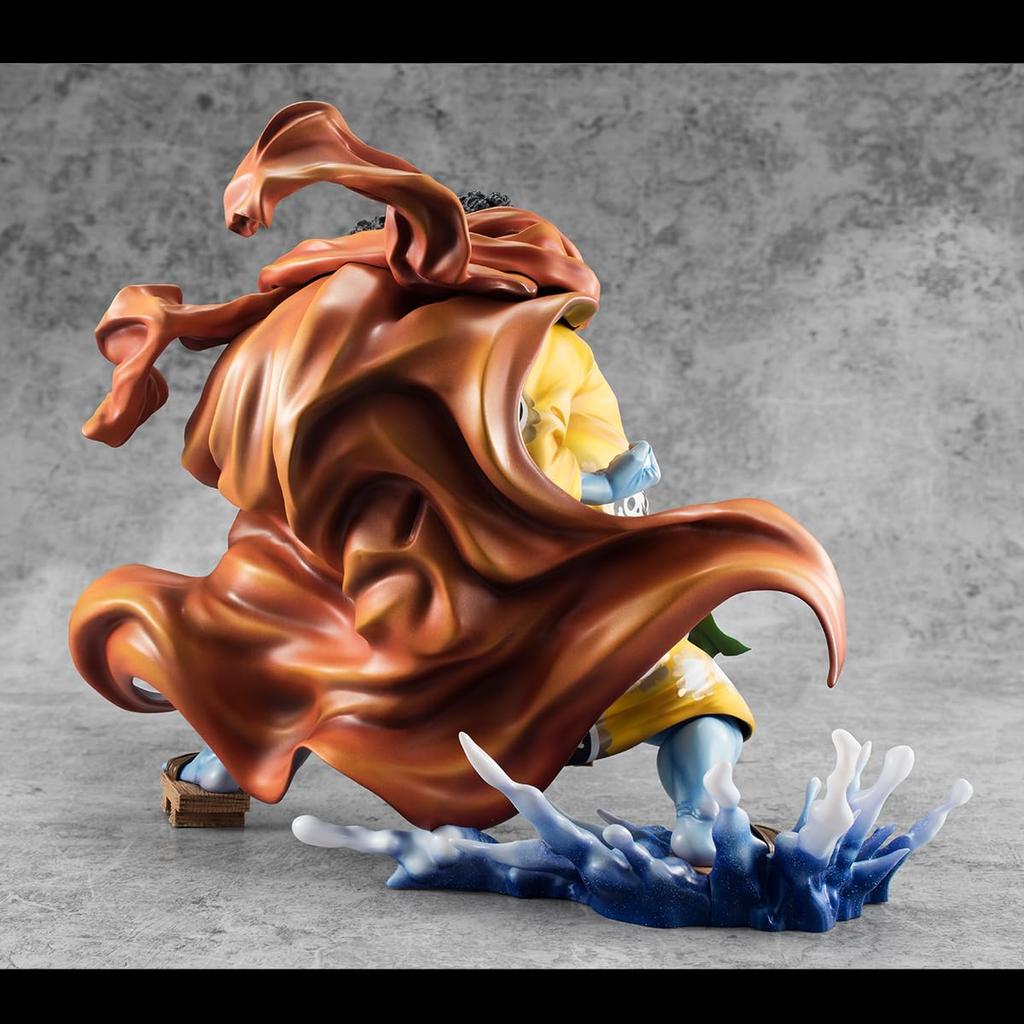 MegaHouse One Piece Sea Knight Jinbe Limited Edition Piratenporträt Sammlerstatue - - SA-Maximum [Ultra Nachdruck]