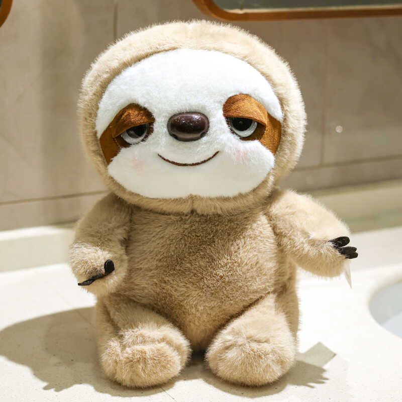 Sloth Plush Toy Lightning Sloth Doll Doll 8-inch Catching Doll Birthday Gift for Women