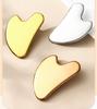 Stainless Steel Scraping Board, Back Massage, Facial Scraping, Special Metal 304 Stainless Steel Gua Sha Tool Face Massager