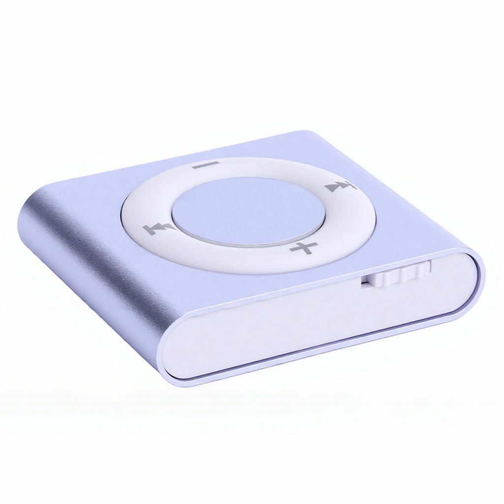 MP3 Player Portable Music Player with HiFi Sound Built in HD Speaker Aluminum Alloy Rechargeable Support Earphone with