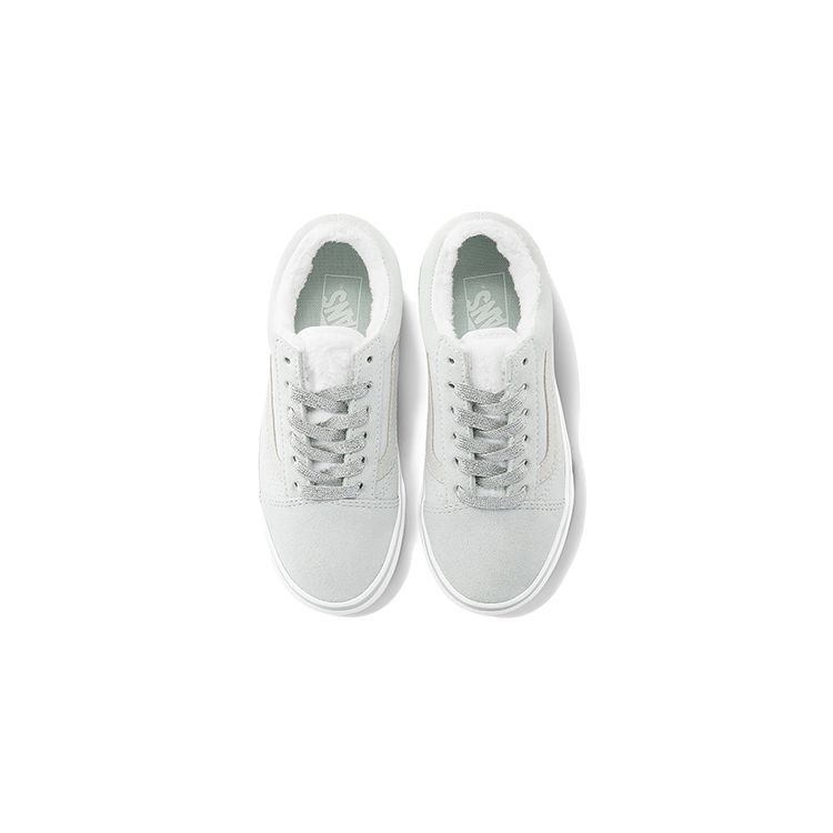 Vans Old Skool Low Top Skate Shoes Light Blue Kids Sneaker VN0A4BUU2K2