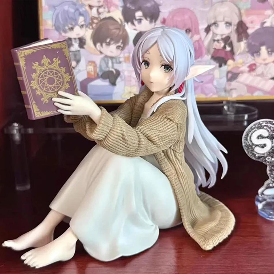 Frieren Beyond Journey's End Frieren Anime Figure Desktop Cute no night-suit Frieren Action Figure Figurine Model Doll Toy