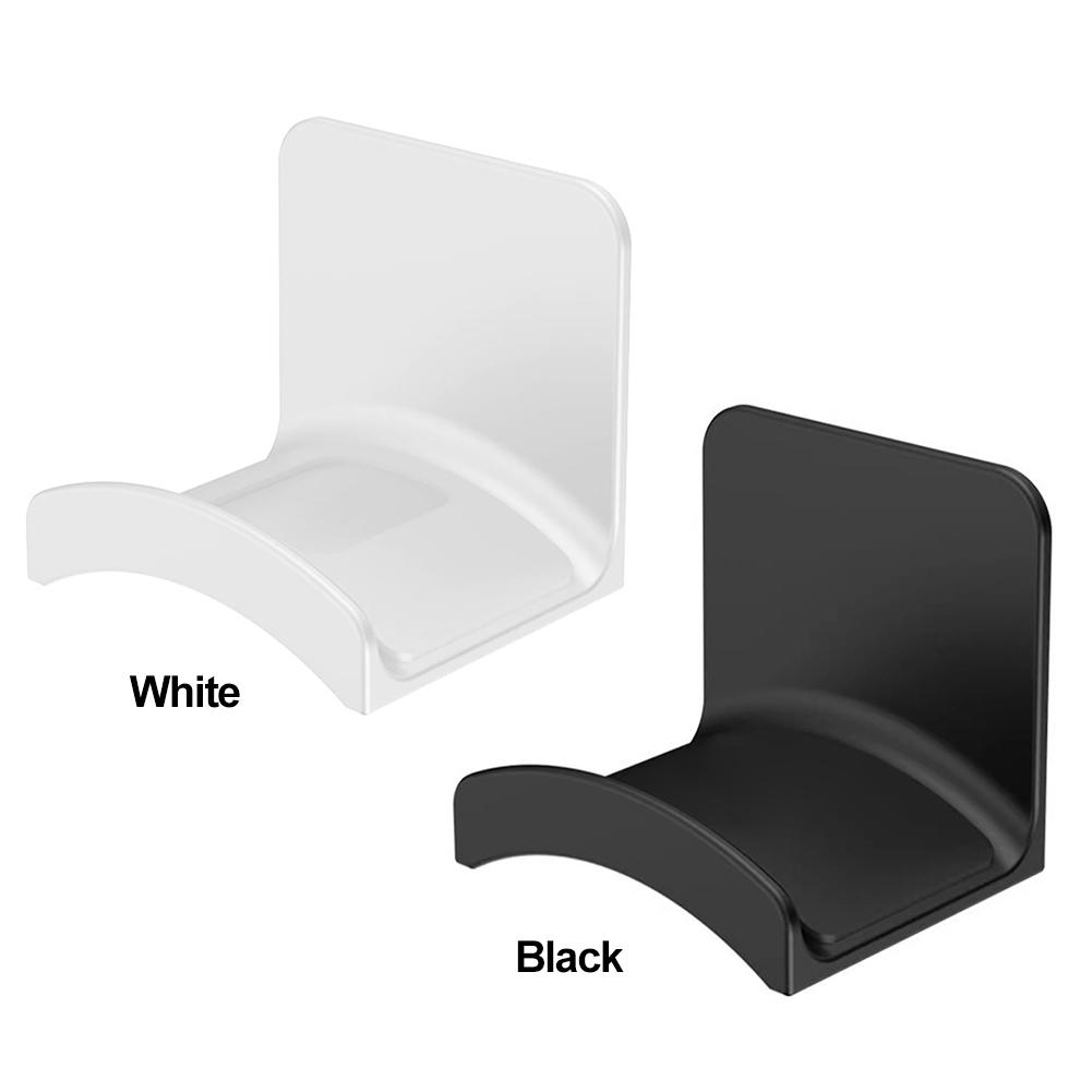 25/30pcs Universal Wall Mount Holder Adhesive Headphone Hook Headphone Stand for Easy Damage-Free Wall Desk Or PC Mounting