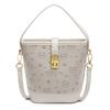 Summer New Small Bag Women's 2025 Fashionable Portable Bucket Bag Is a Versatile Foreign Texture Commuter Crossbody Bag