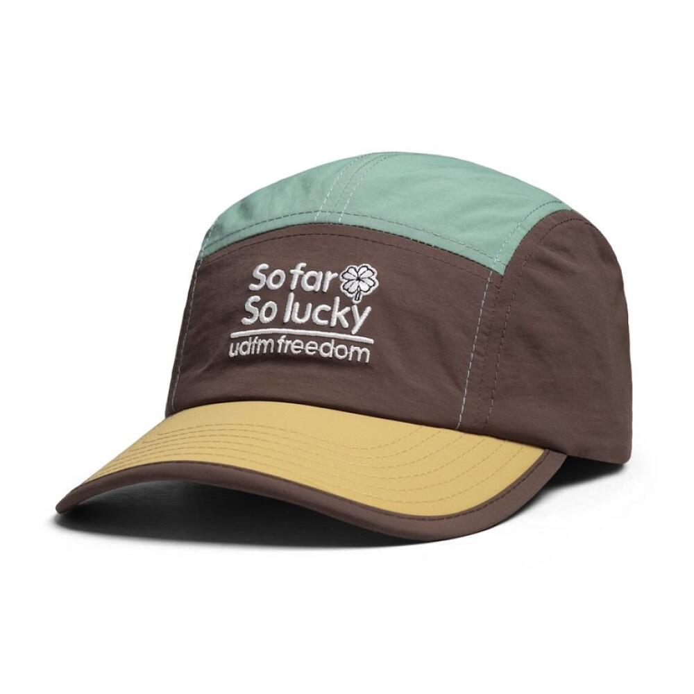 

5 Panel Cap for Men Women with Embroidered Letter, Quick Dry, Ideal for Outdoor Running, Cycling & Daily Casual Fashion Hat зелёный