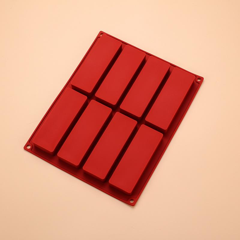 8-Cavity Silicone Mold for Baking & DIY Soap