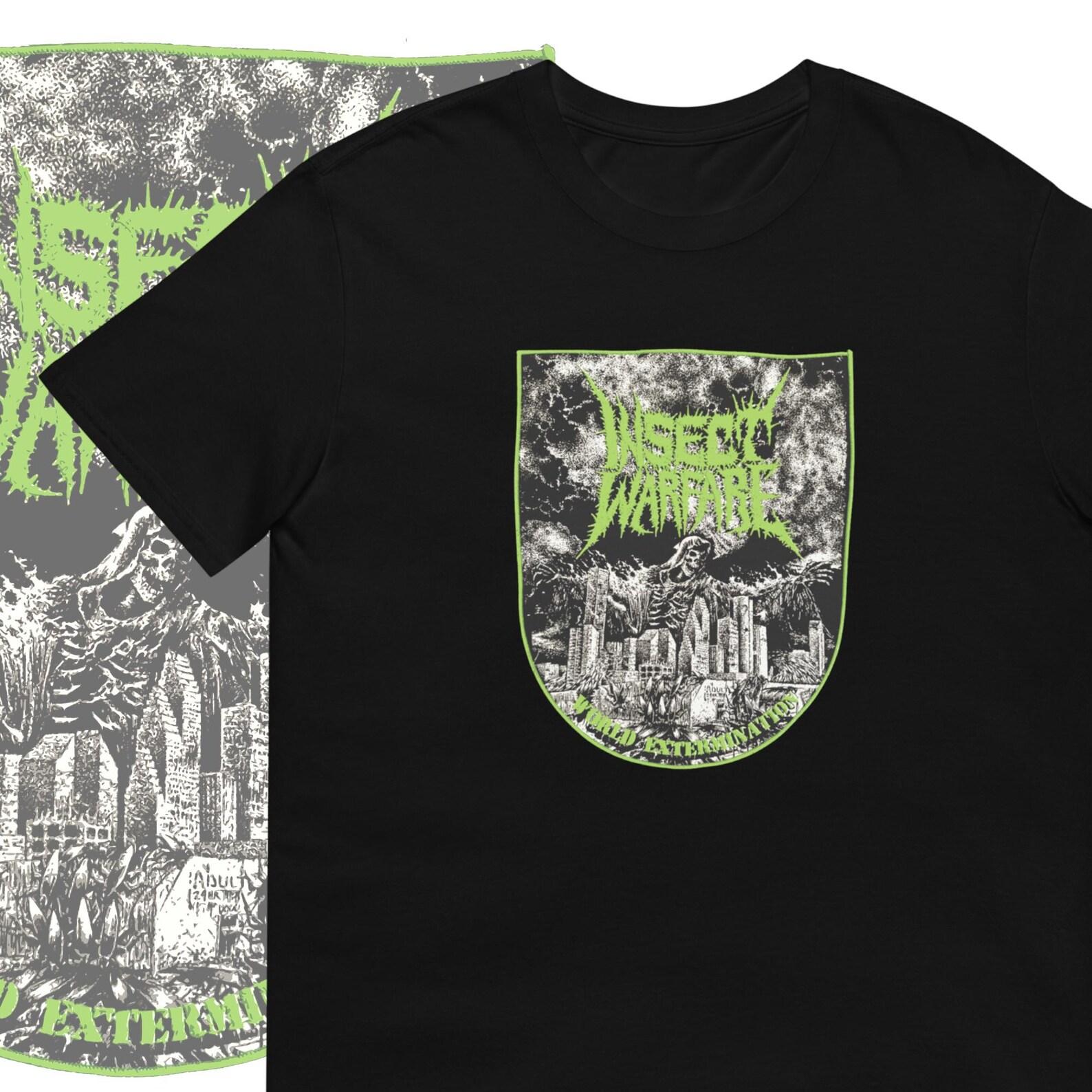 Insect Warfare T shirt Grindcore Band Merch M