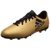 Adidas X 17.4 Comfortable Versatile Non-Slip Durable Soccer Shoes Men Soccer Shoes Black Gold CP9013
