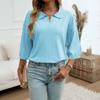 Vacation and Casual Style Woolen Shirt Women's Spring and Summer Tops