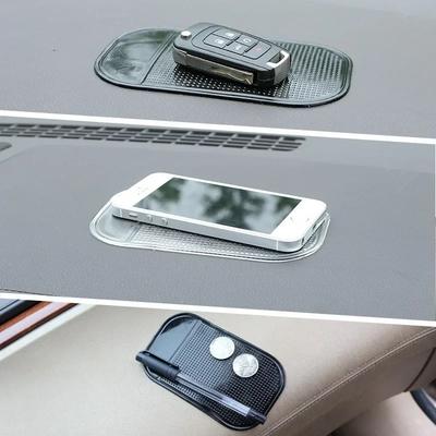 New Car Dashboard Silicone Anti-Slip Pad Phone Storage Holder Car Interior Storage Non-Slip Sticky Pad  Phone Mount Accessories