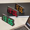 Voice Activated LED Digital Clock with Temperature and Electronic Watch