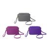 Solid Color Simple Fashion Mini Square Bag Shoulder Bag for Women Girl Phone Bag